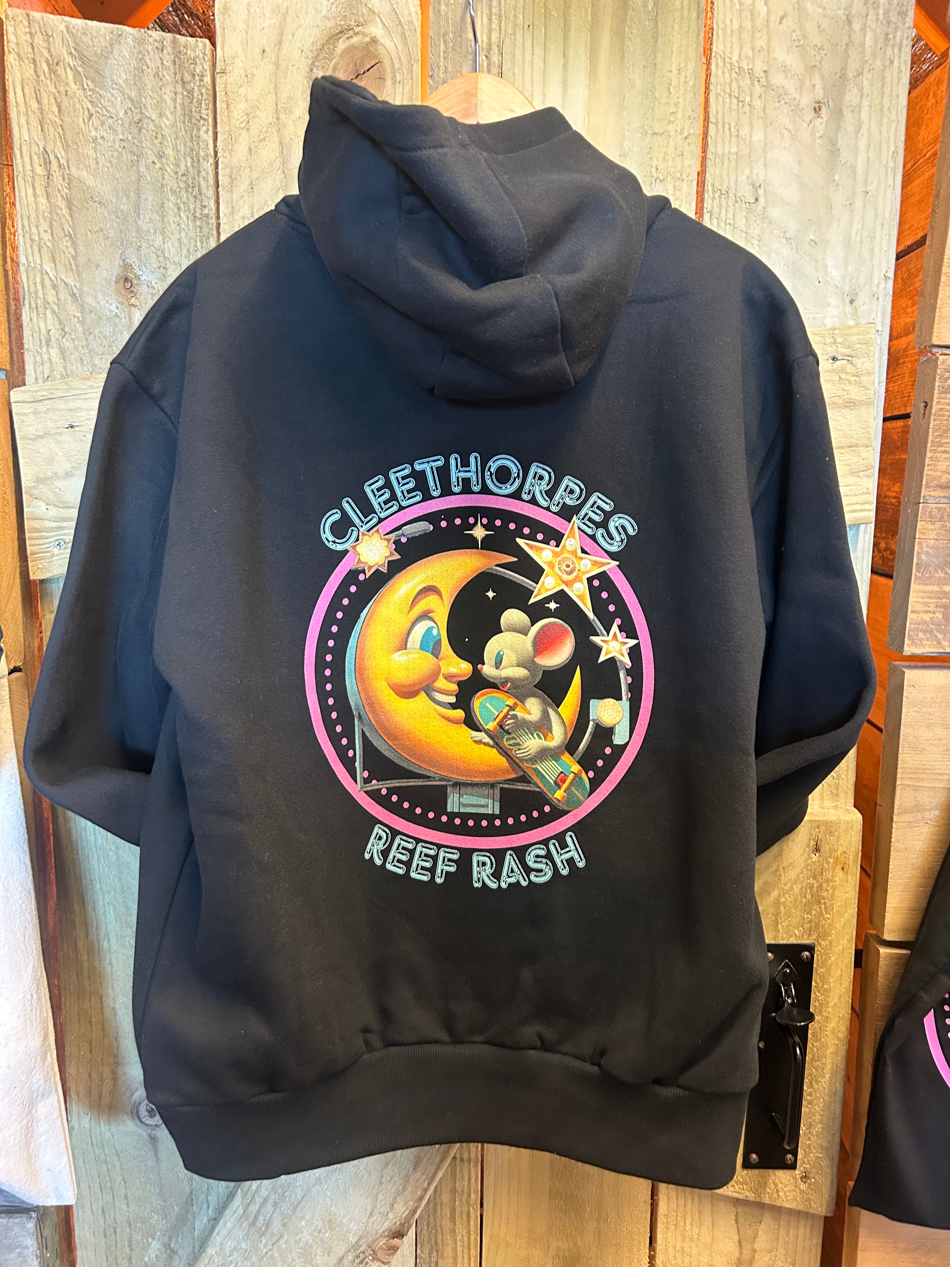 CLEETHORPES Mouse and Moon hoodie