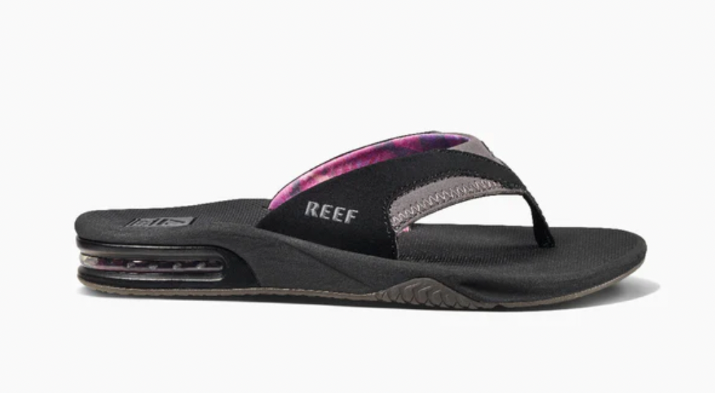 REEF  FANNING - BLACK/GREY