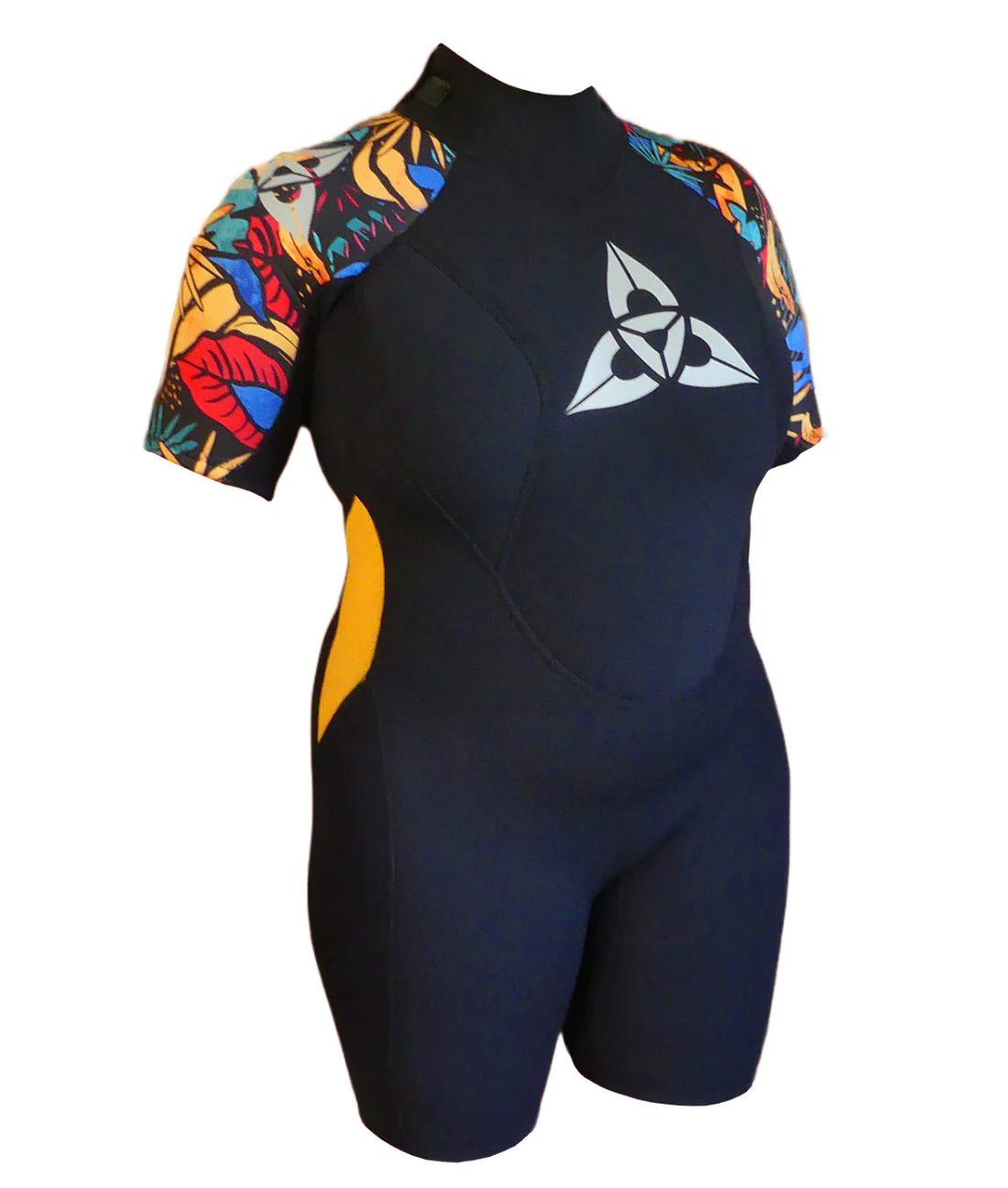 O'Shea Womens Halo Shortie 3/2Mm Wetsuit -Tropical