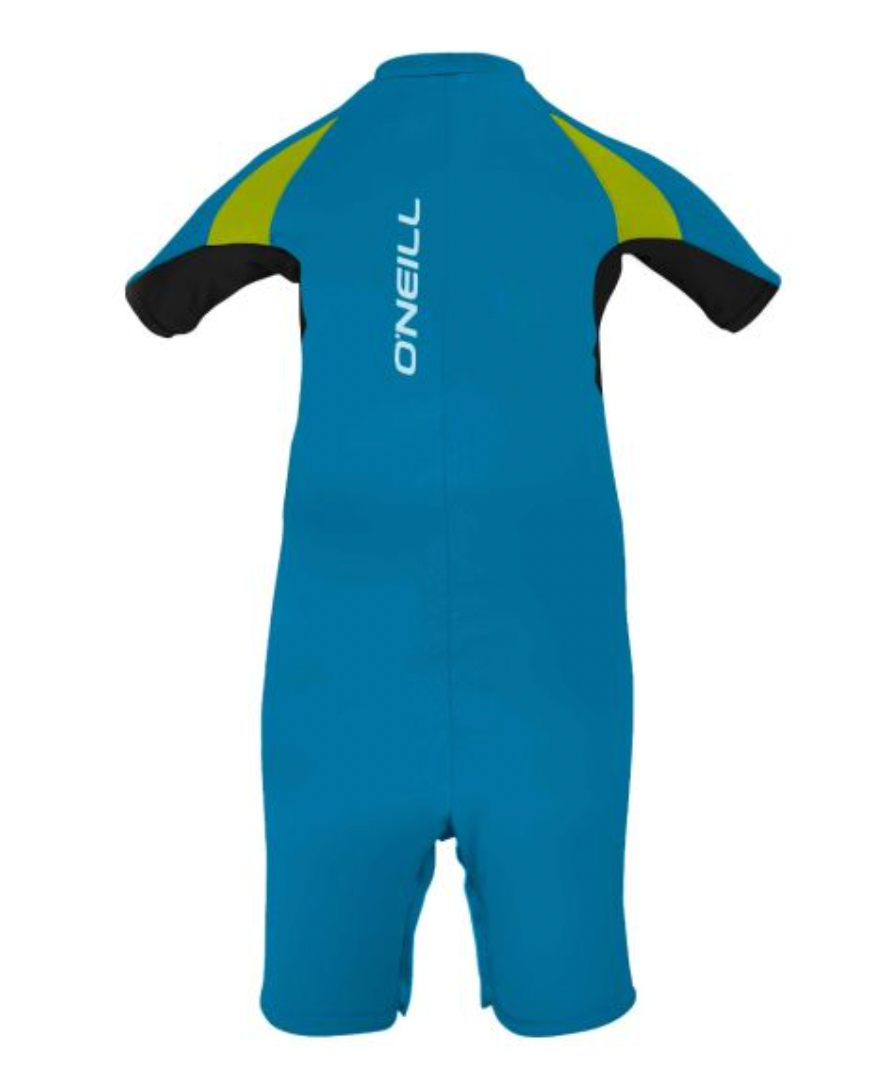 O'NEILL O'ZONE TODDLER UV SUN SUIT  - SKY/BLACK/LIME 5299 -FM3