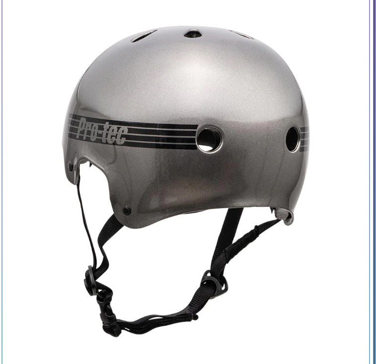 Pro-Tec Old School Cert Helmet Matte Metallic Gun Metal