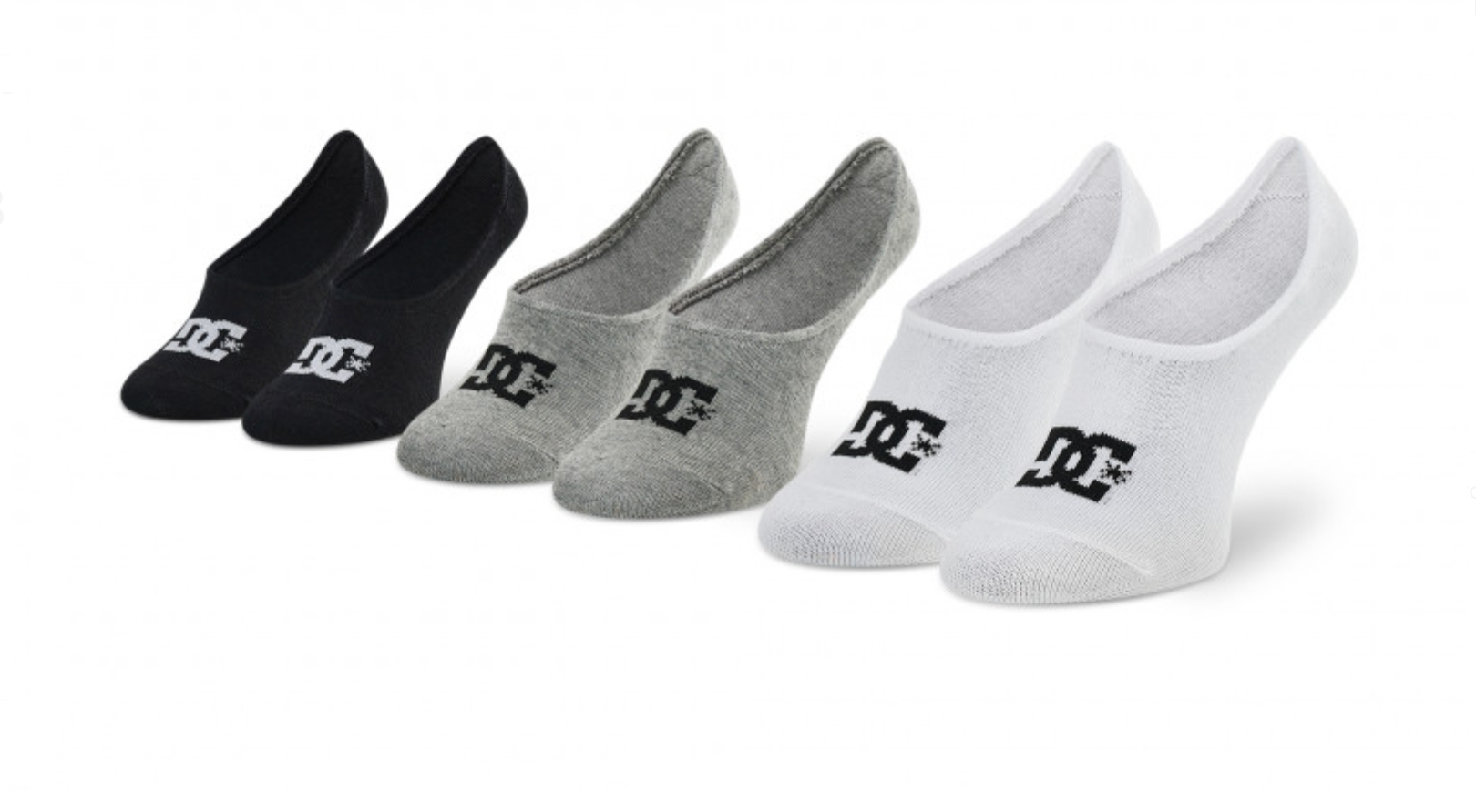 Dc 3 Pairs Of Men'S Footsies Dc