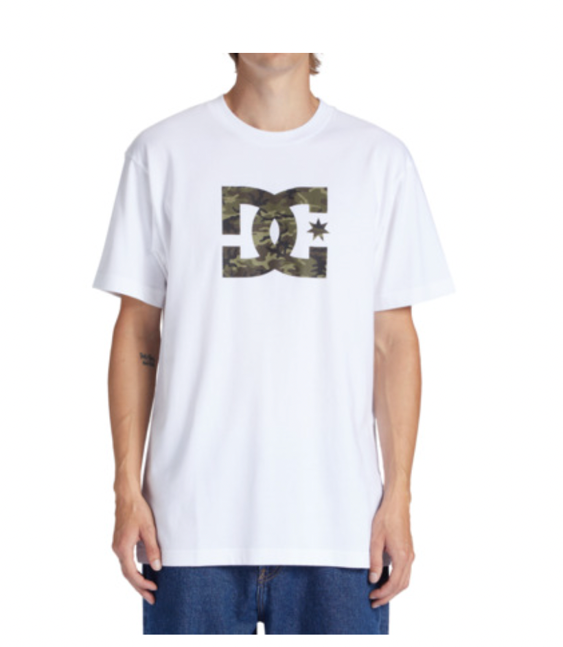 DC STAR FILL CAMO T -SHIRT