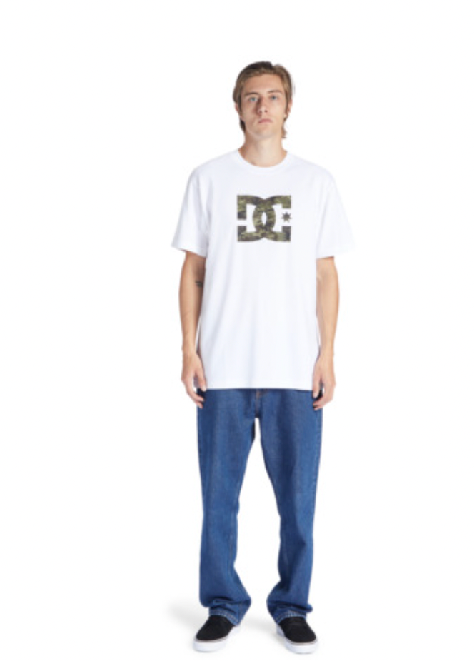 DC STAR FILL CAMO T -SHIRT