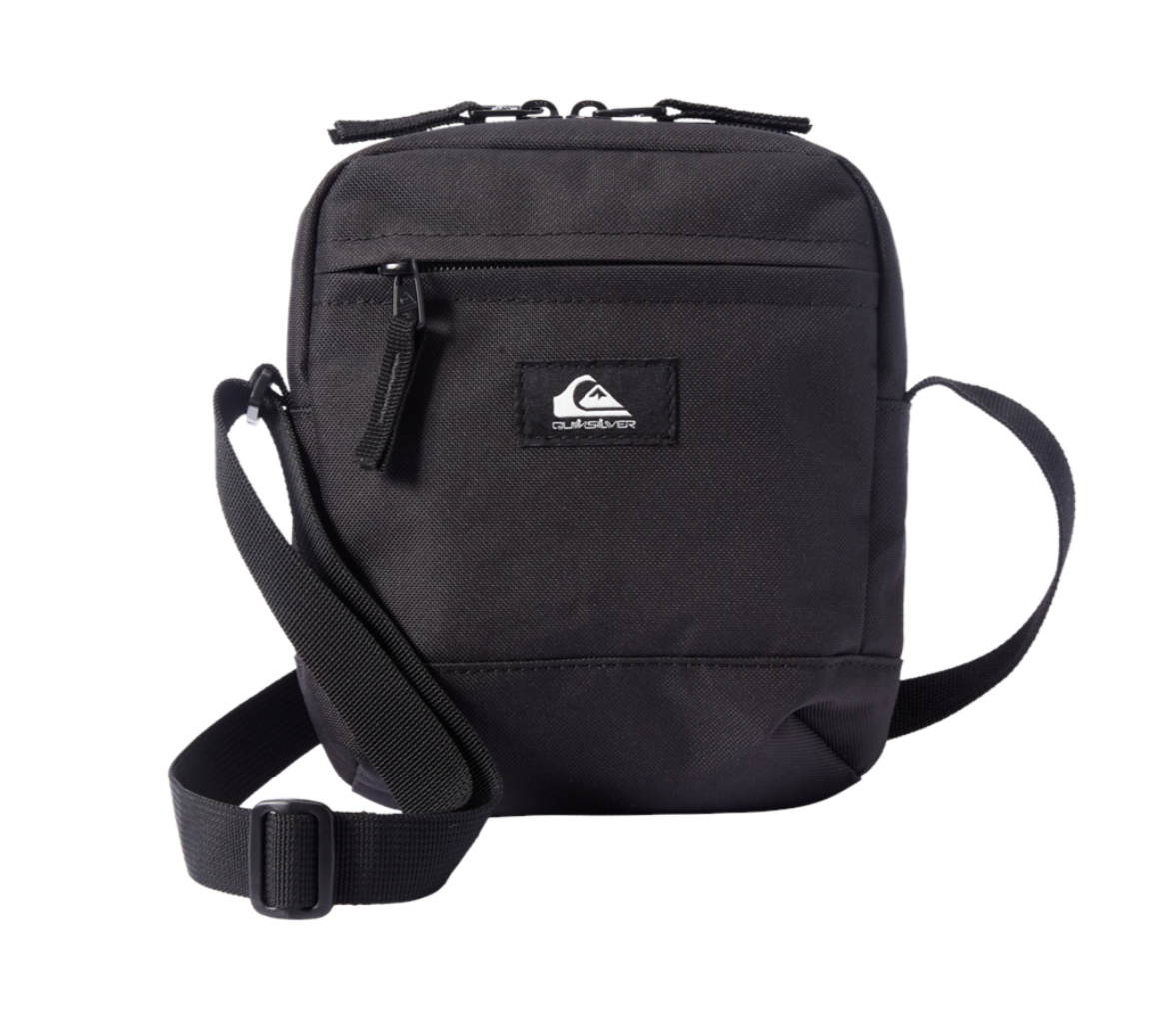 QUIKSILVER  MAGICAL SHOULDER BAG - BLACK