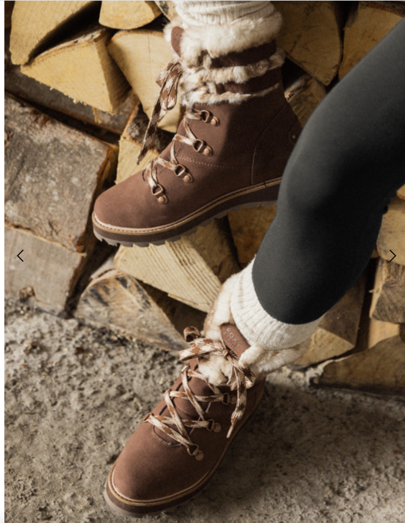Roxy top leather boots