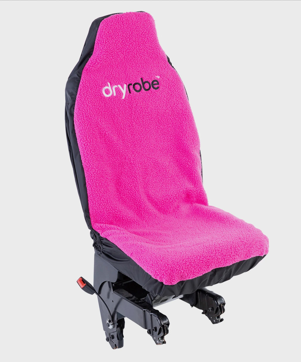 Dryrobe Water-Repellent Single Car Seat Cover Black/Pink