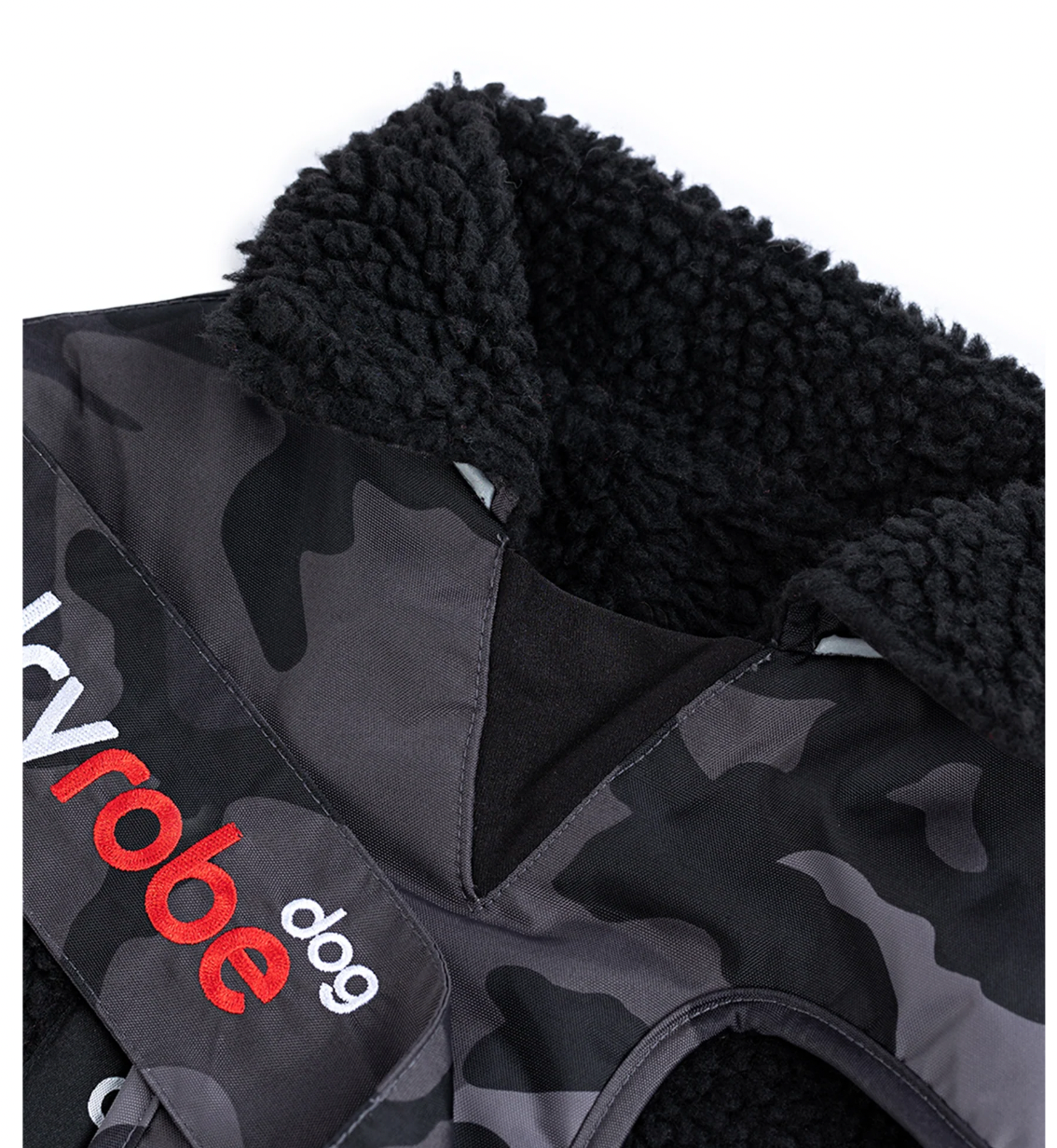 Dryrobe Dog Black/Camo