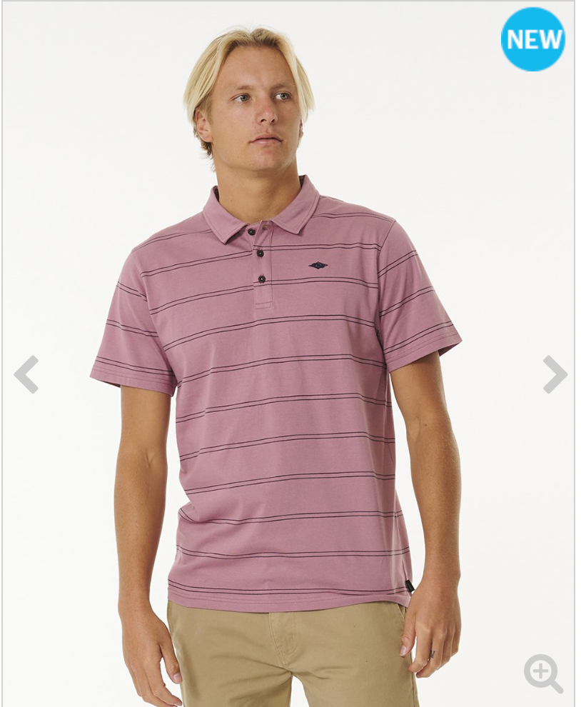 Ripcurl Plain Stripe Polo