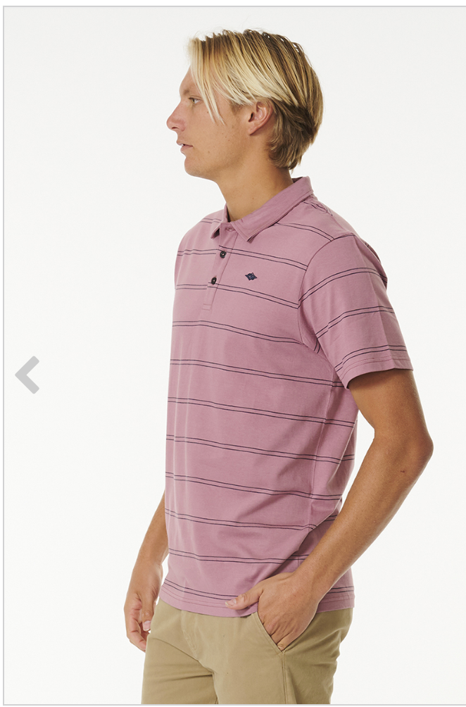 Ripcurl Plain Stripe Polo