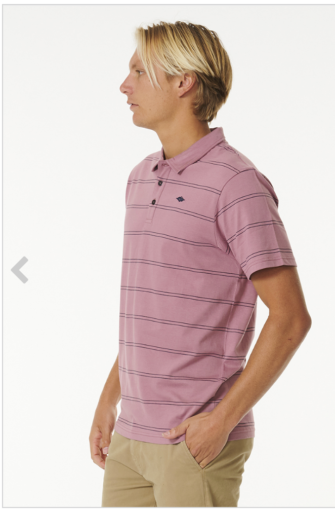 RIPCURL Plain Stripe Polo