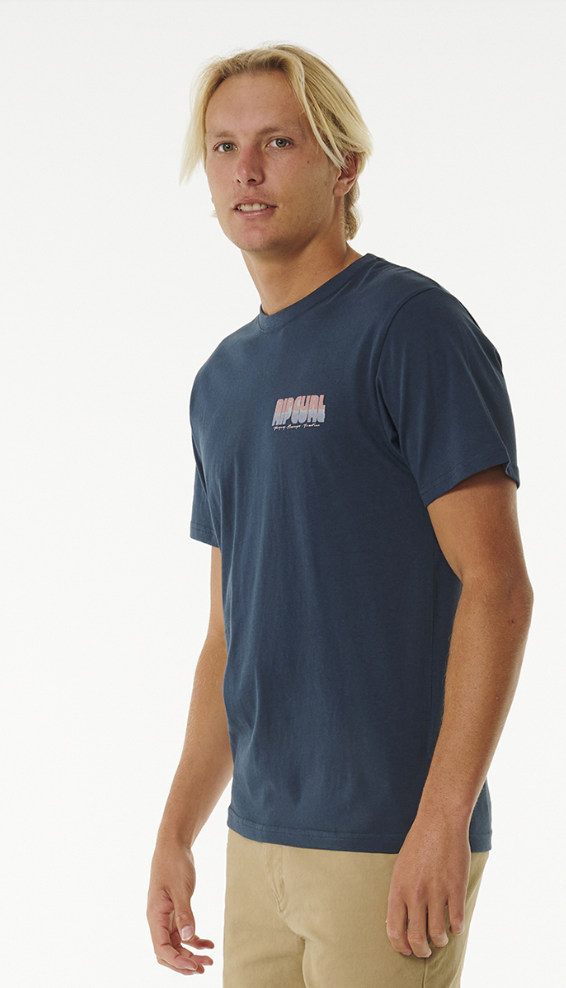 RIPCURL Surf Revival Repeater Short Sleeve Tee