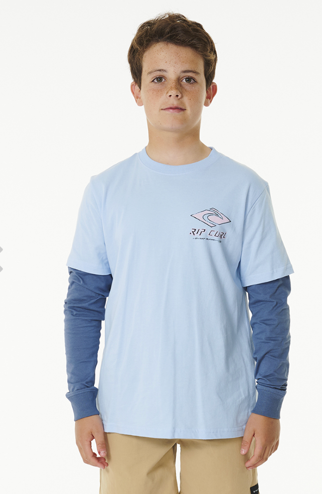 RIPCURL Pure Surf Long Sleeve 2 In 1 Tee Boy