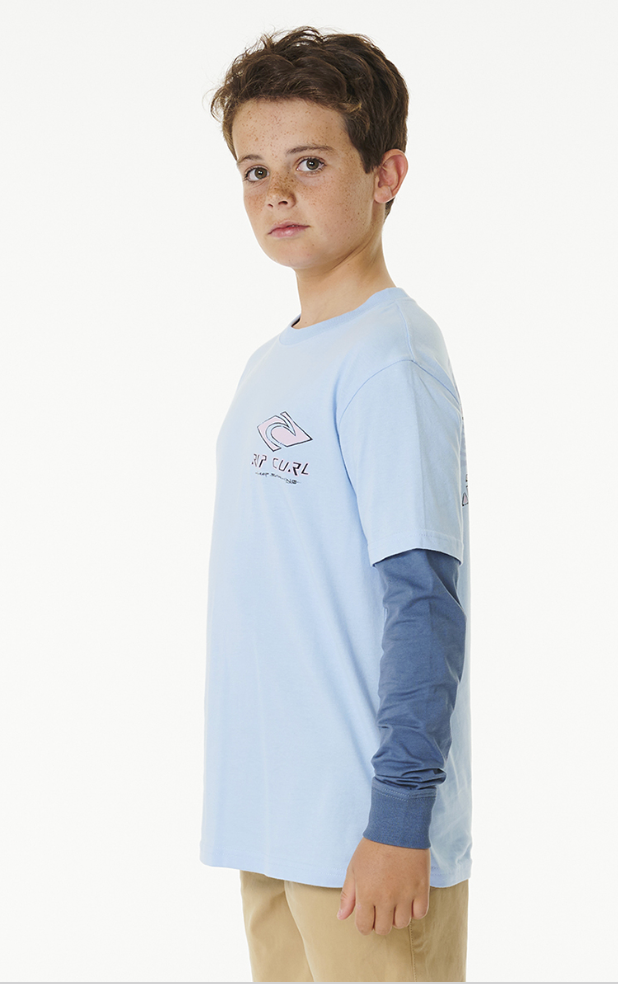 RIPCURL Pure Surf Long Sleeve 2 In 1 Tee Boy