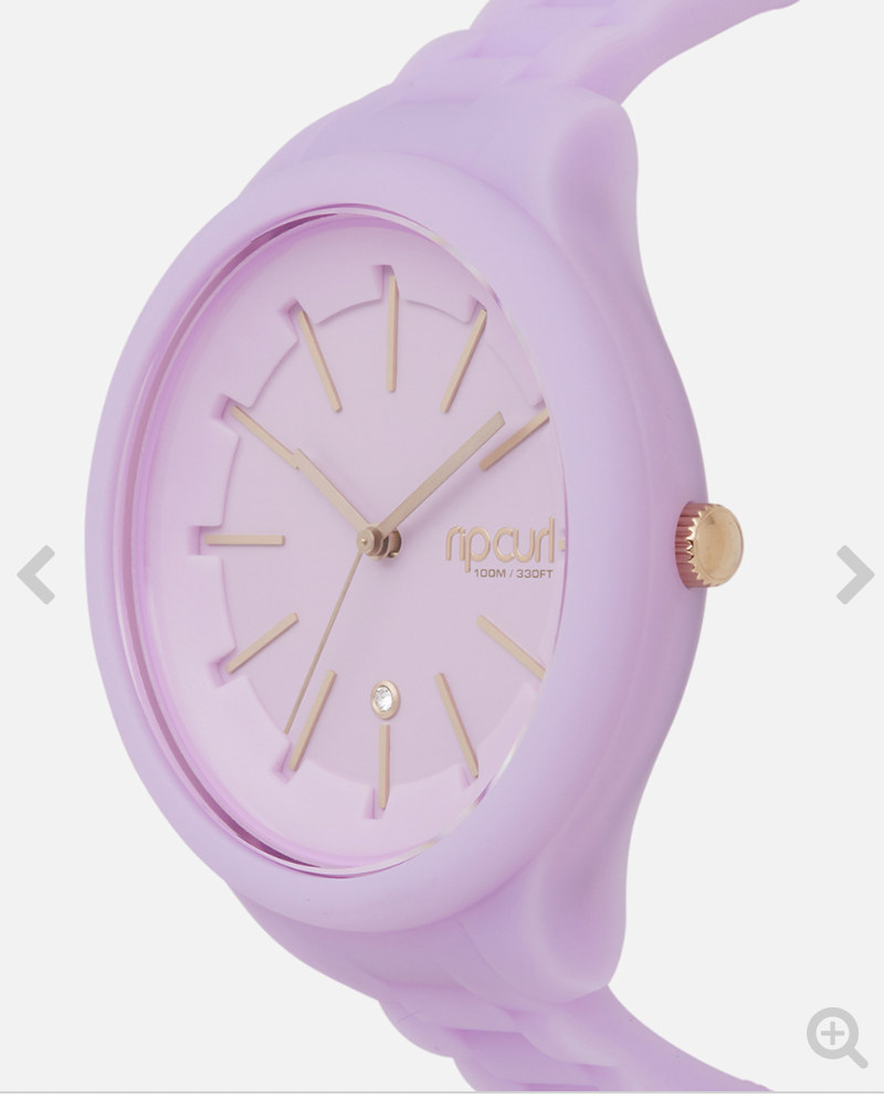 Ripcurl Deluxe Horizon Silicone Watch- Lilac