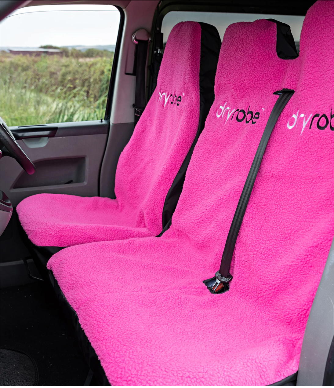 Dryrobe Double Van Seat Cover- Pink -