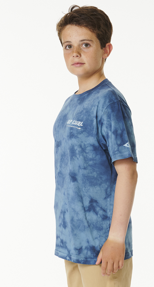 RIPCURL Pure Surf Tie Dye Short Sleeve Tee Boy