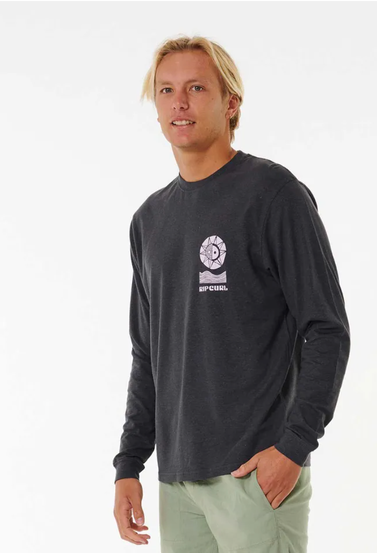 RIPCURL Salt Water Culture Lines Long Sleeve Tee