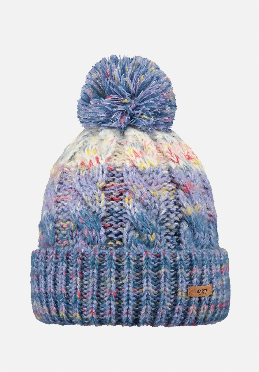 Iska Beanie Cable Knitted Pom Beanie Women