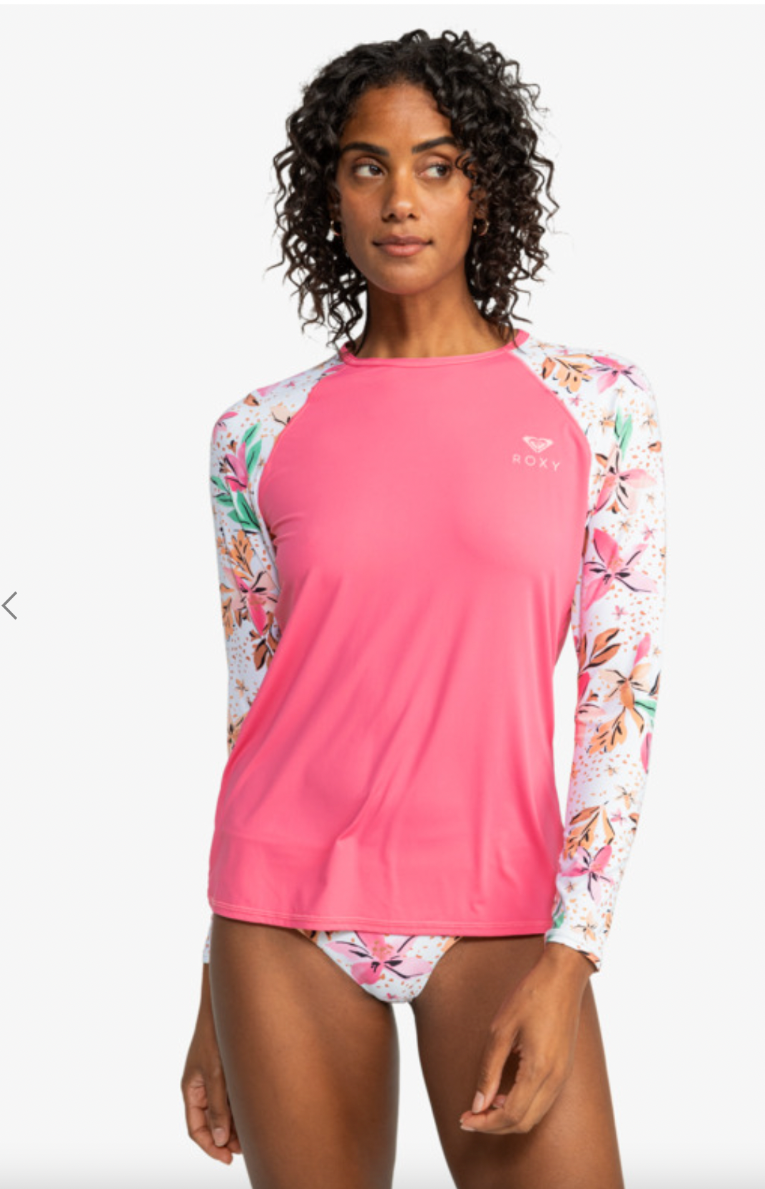 ROXY Printed - Long Sleeve Zipped Rash Vest for Women