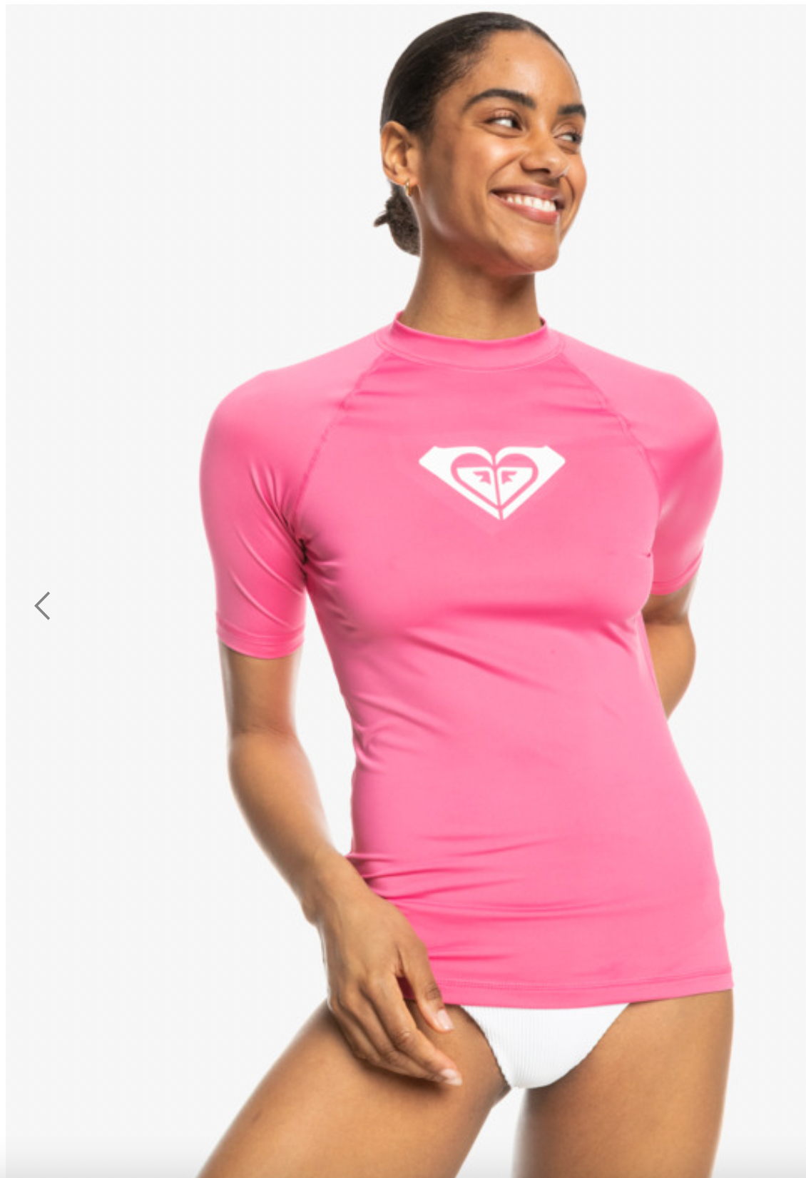 ROXY Whole Hearted - Short Sleeve UPF 50 Rash Vest for Women