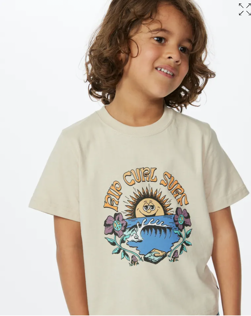 RIPCURL Mystic Waves Art Short Sleeve Tee Boy