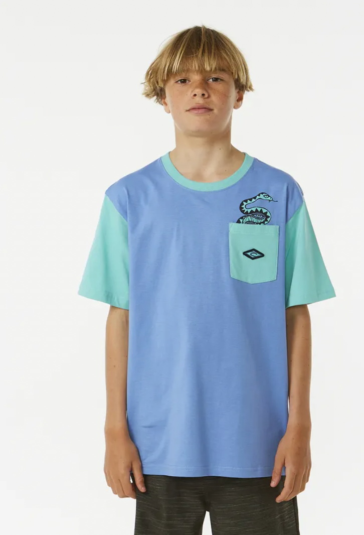 Ripcurl Lost Islands Pocket Short Sleeve Tee Boy