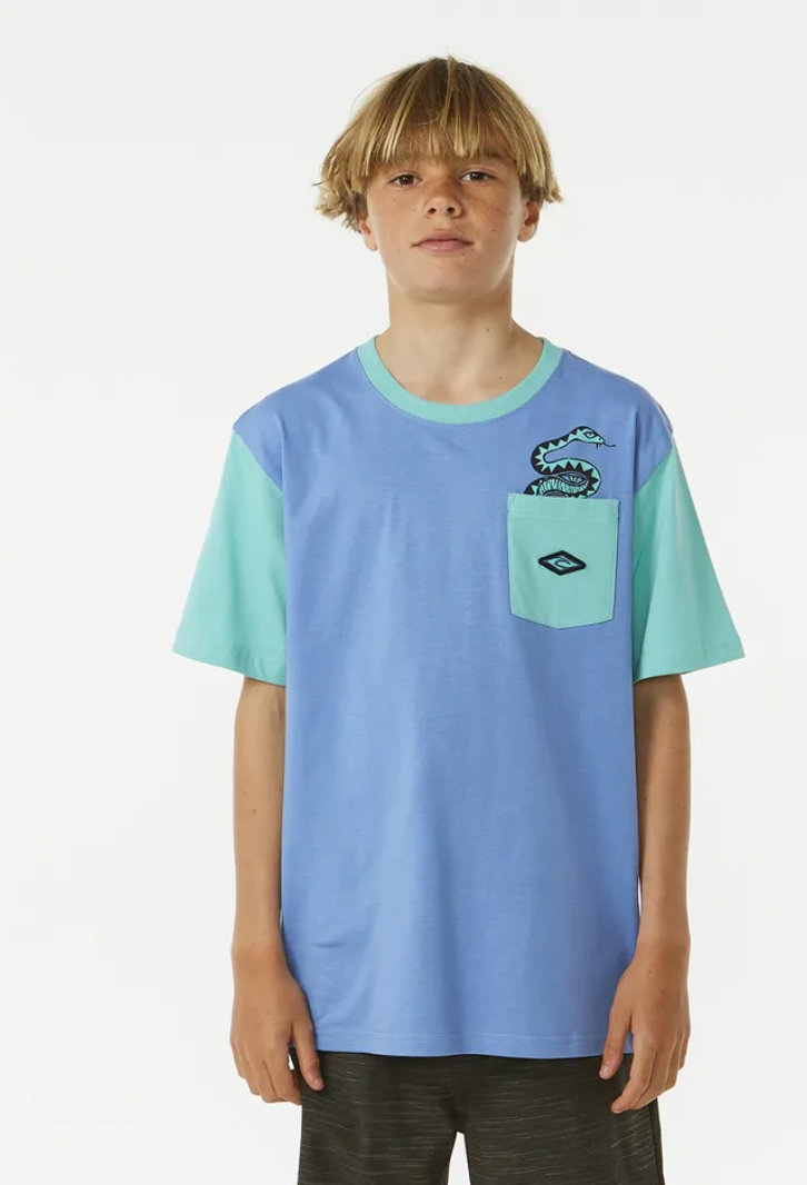 RIPCURL Lost Islands Pocket Short Sleeve Tee boy