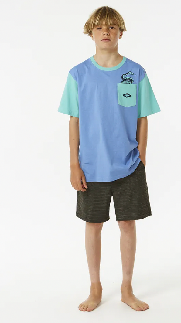 Ripcurl Lost Islands Pocket Short Sleeve Tee Boy
