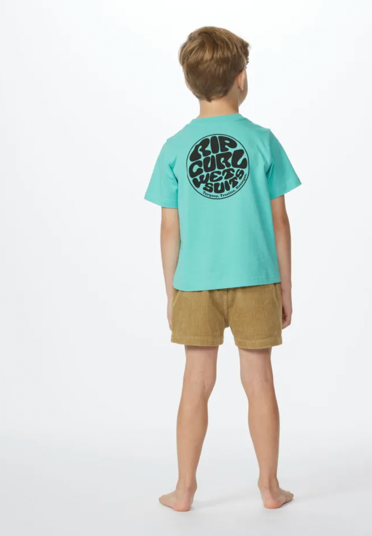 RIPCURL Wetsuit Icon Short Sleeve Tee Boy