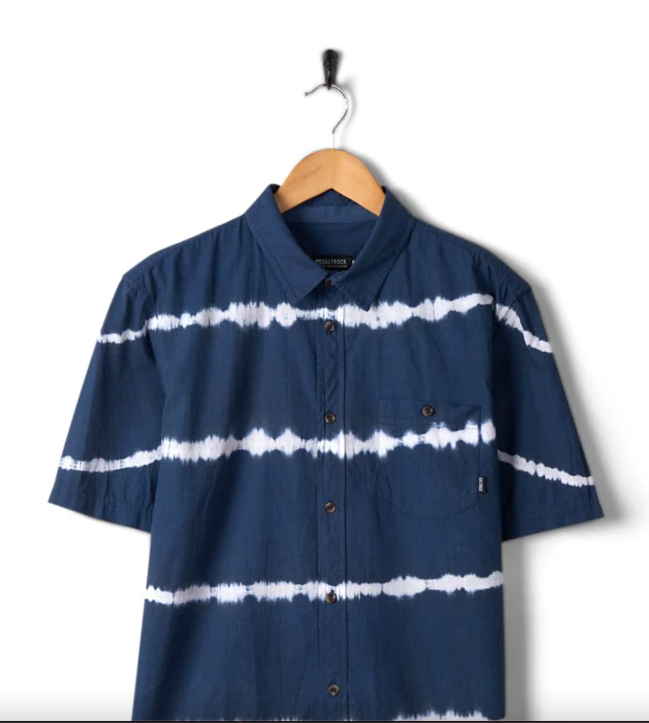 Ocean to - Mens Tie Dye Shirt - Blue