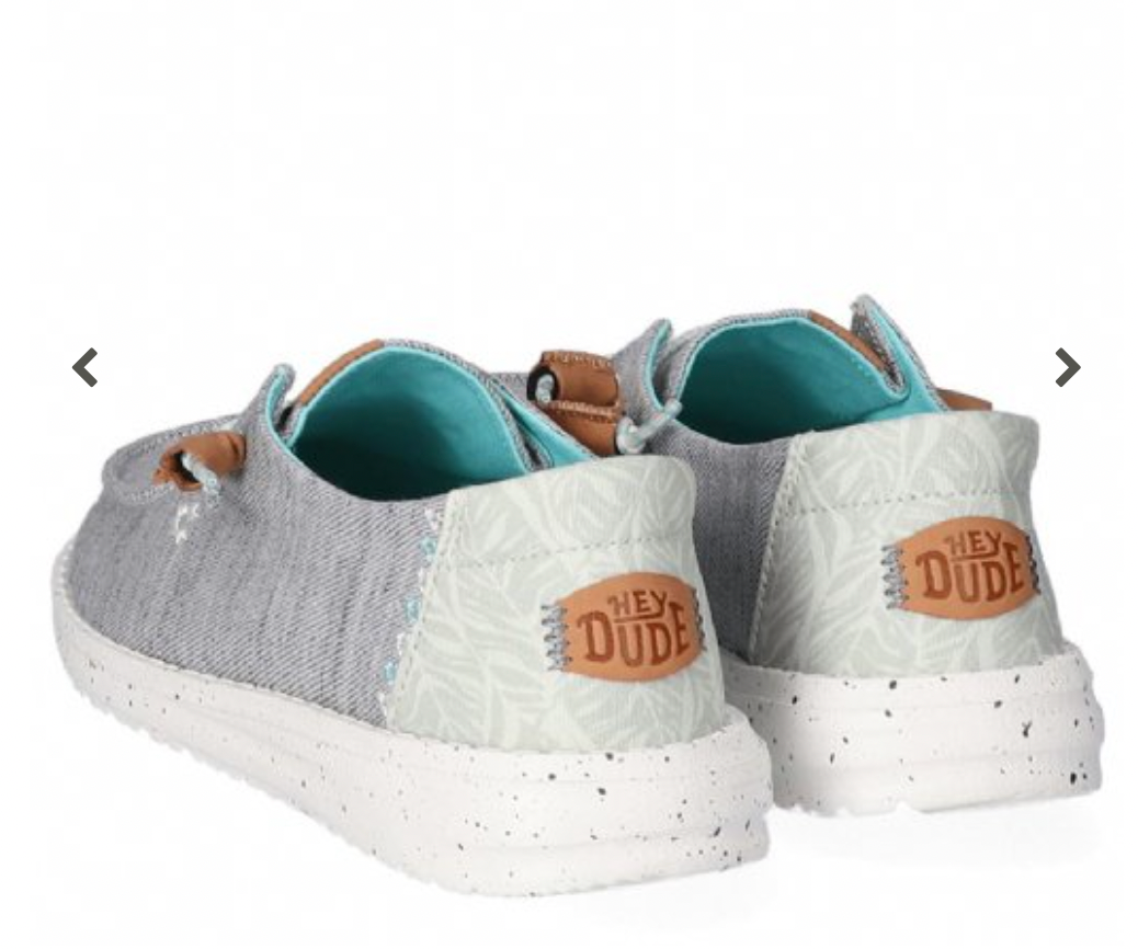 HEYDUDE - WENDY HEATHERED SLUB TROPICAL GREY