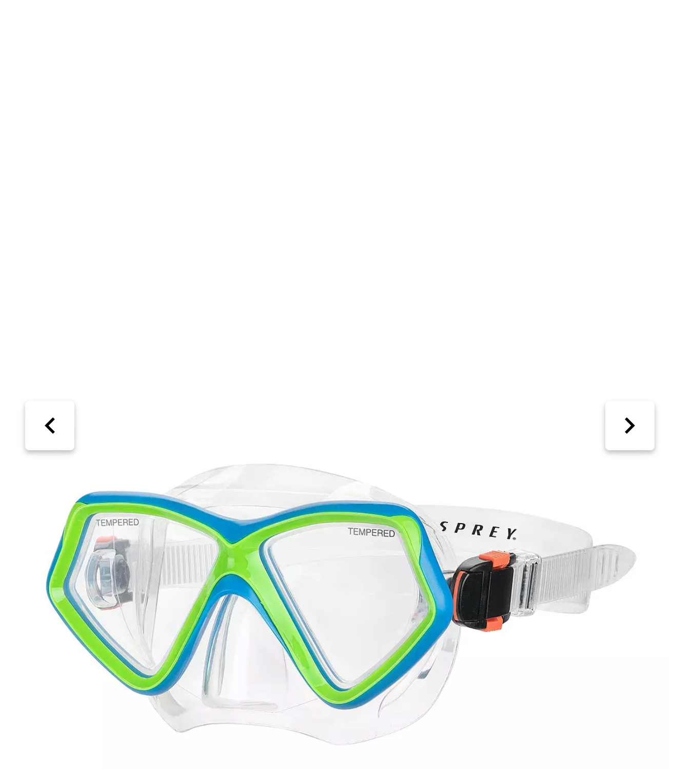 Osprey Kids Mask &Amp; Snorkel Set - Blue
