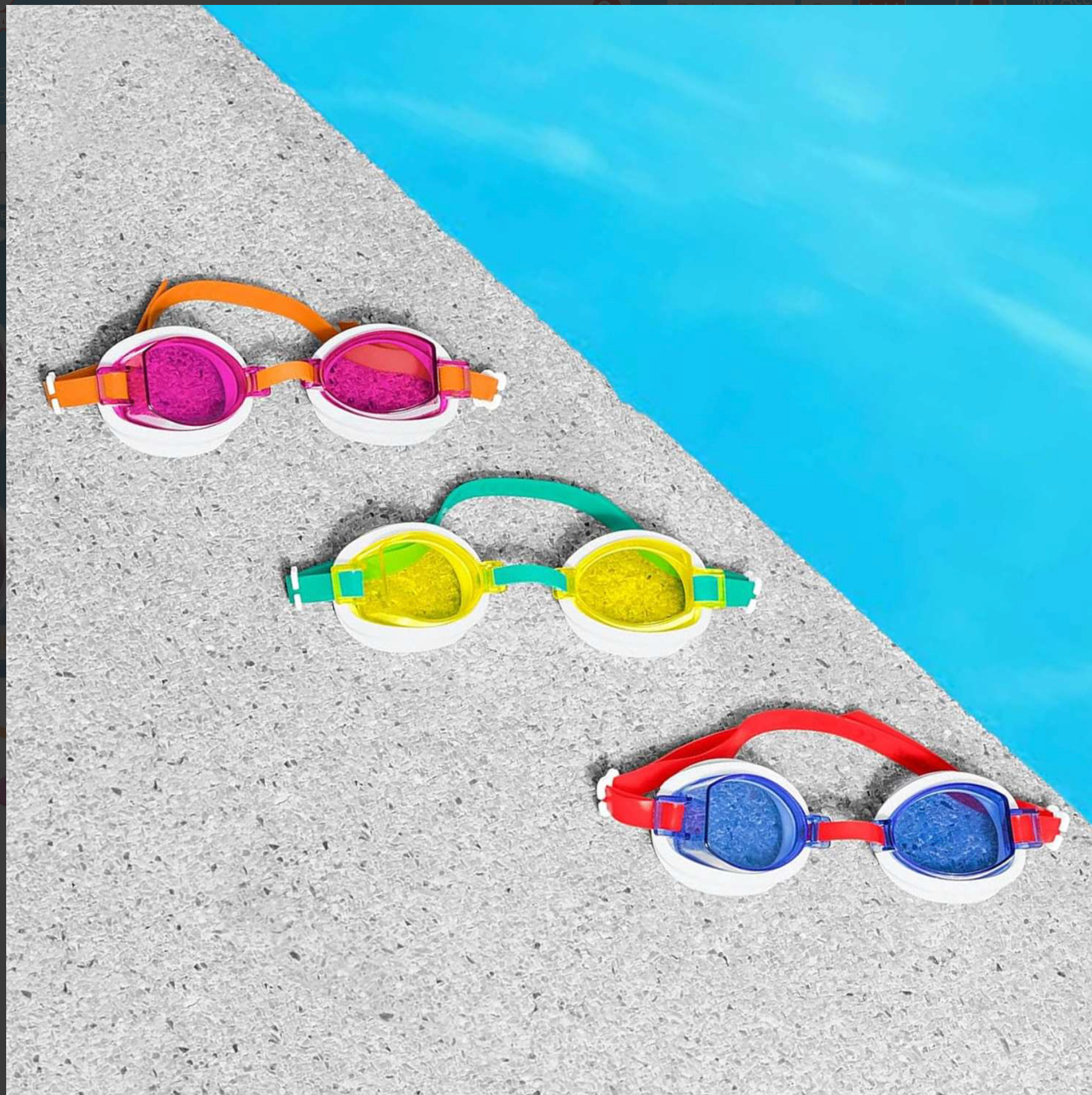 Bestway Aqua Burst Essential Swimming Goggles 7Yrs +