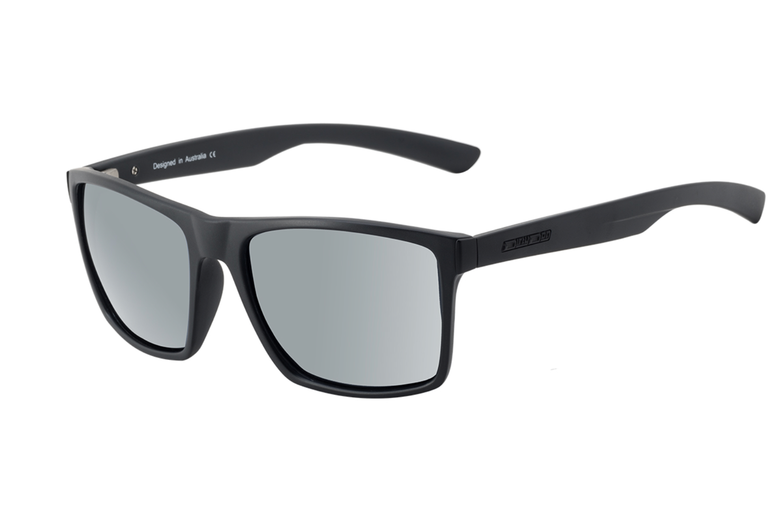 Volcano Grey/Silver Mirror Polarised Frame Colour Satin Black- 53435
