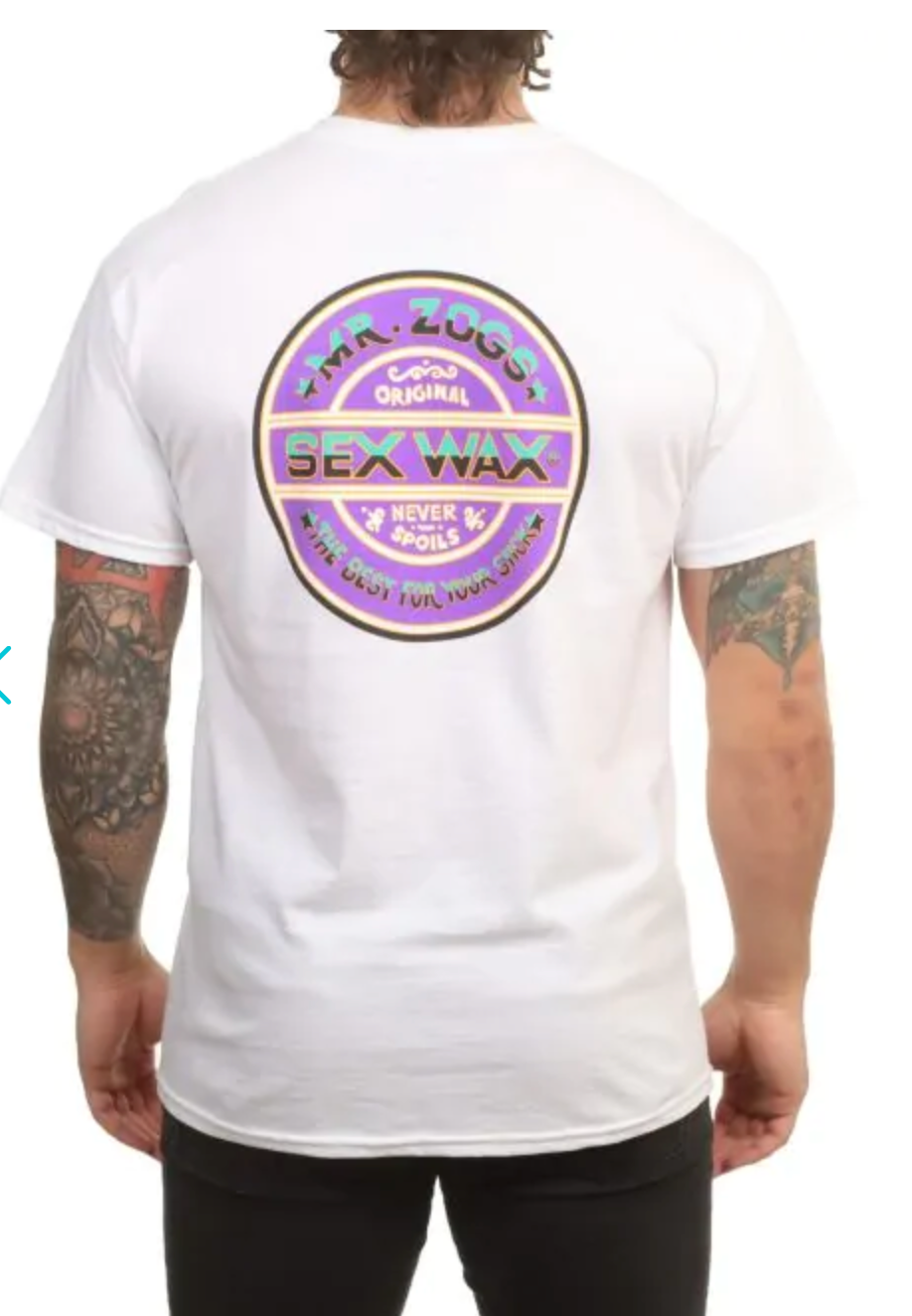 Sexwax Two Tone Tee White===SALE===