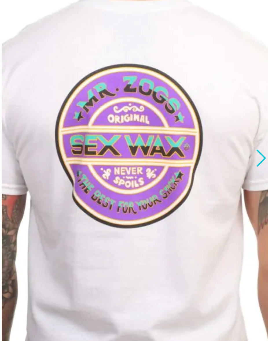 Sexwax Two Tone Tee White===SALE===
