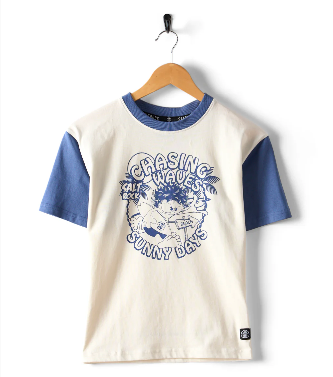 SALTROCK Chasing Waves - S/S Tee - CREAM