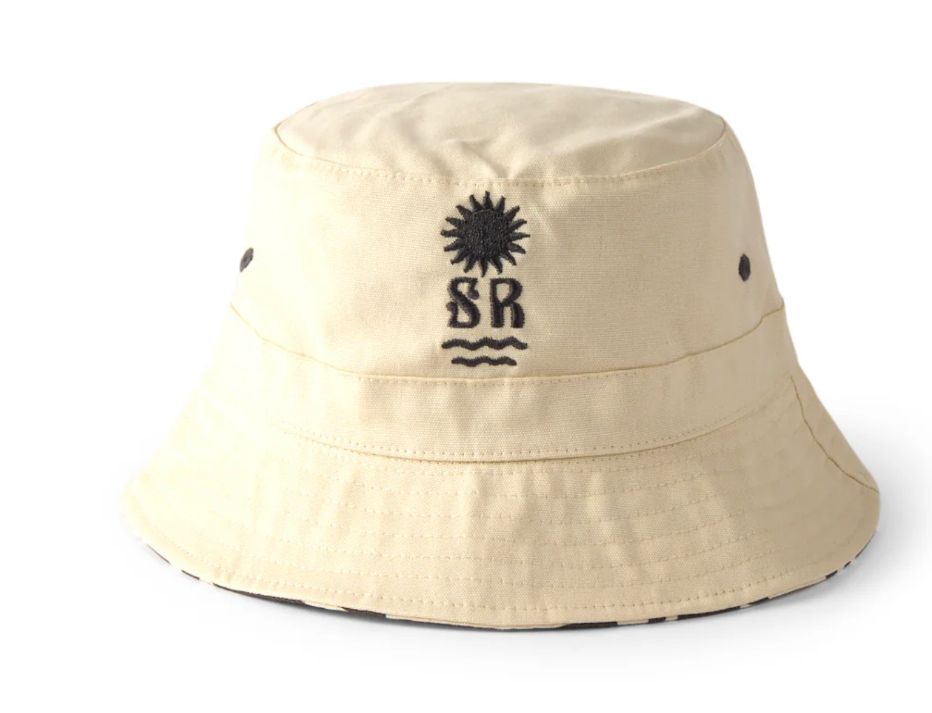 Equinox - Reversible Bucket Hat - Cream/Grey