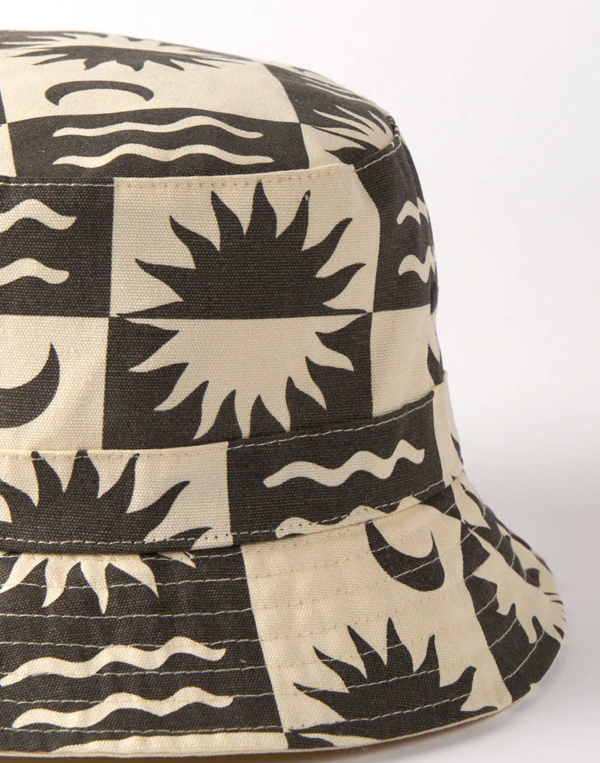 Equinox - Reversible Bucket Hat - Cream/Grey
