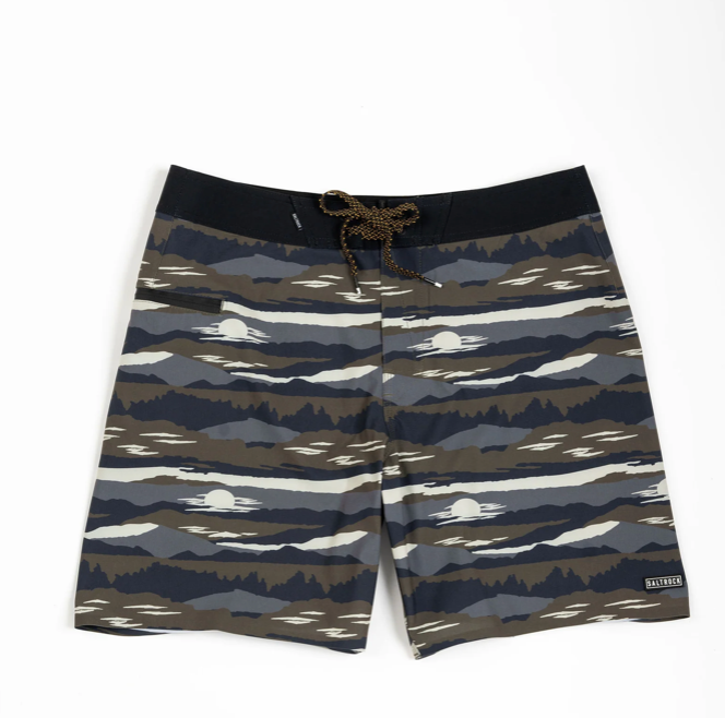 SALTROCK Camo Stripe - Mens Boardshort - Grey
