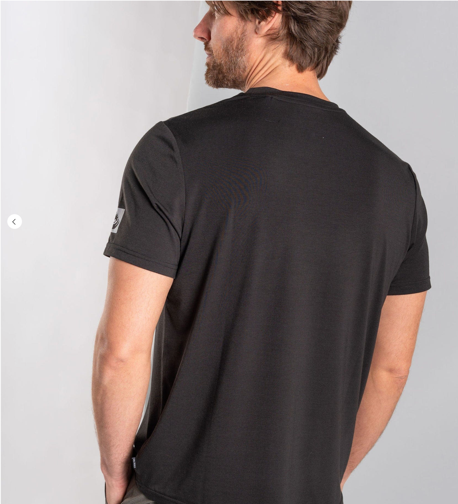SALTROCK Ride - Mens UPF 50+ T-Shirt - Black