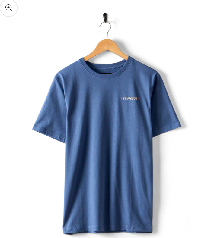 SALTROCK Rebalance - S/S Tee - MID BLUE