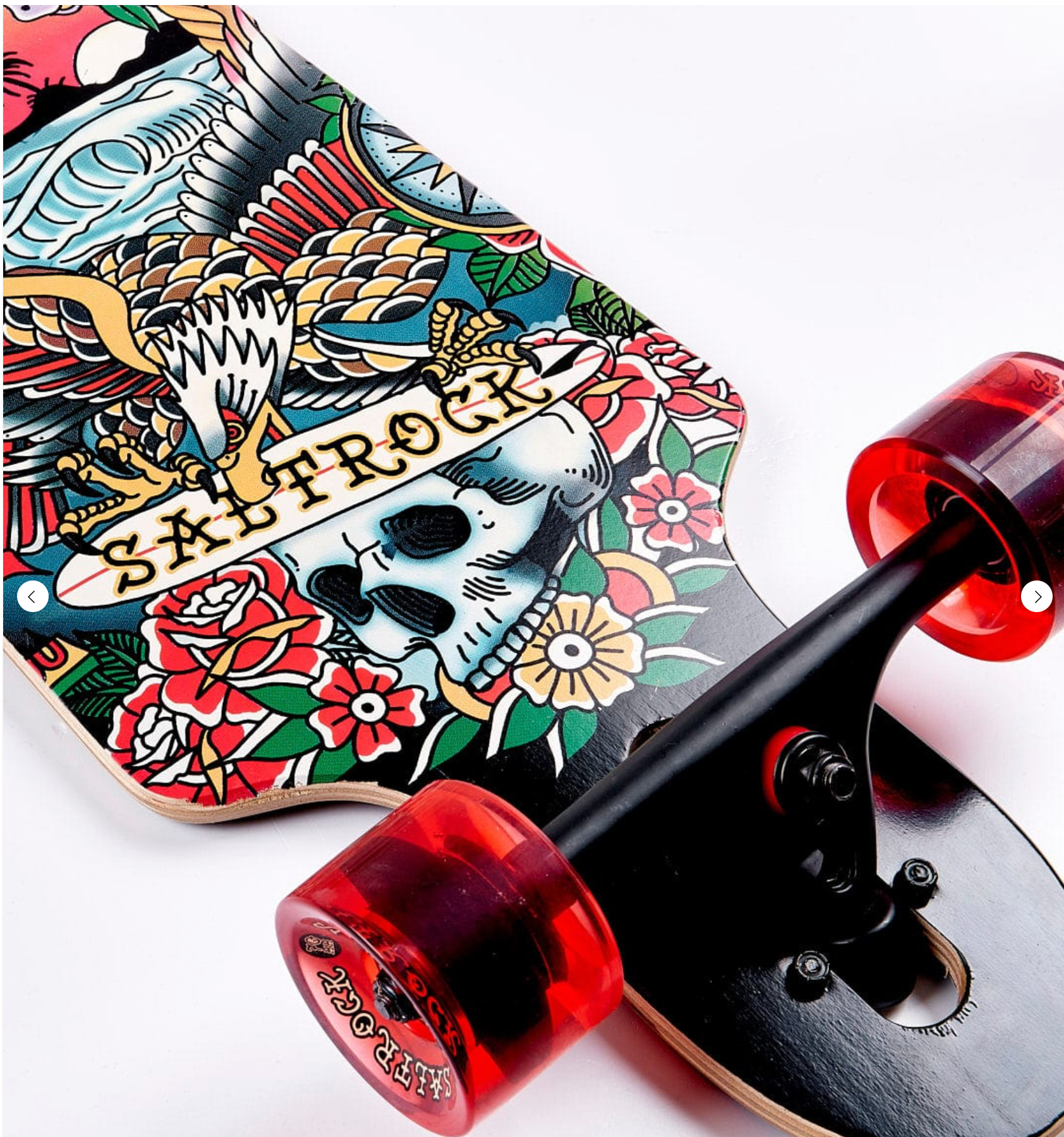 SALTROCK Ink Island - Longboard - Black