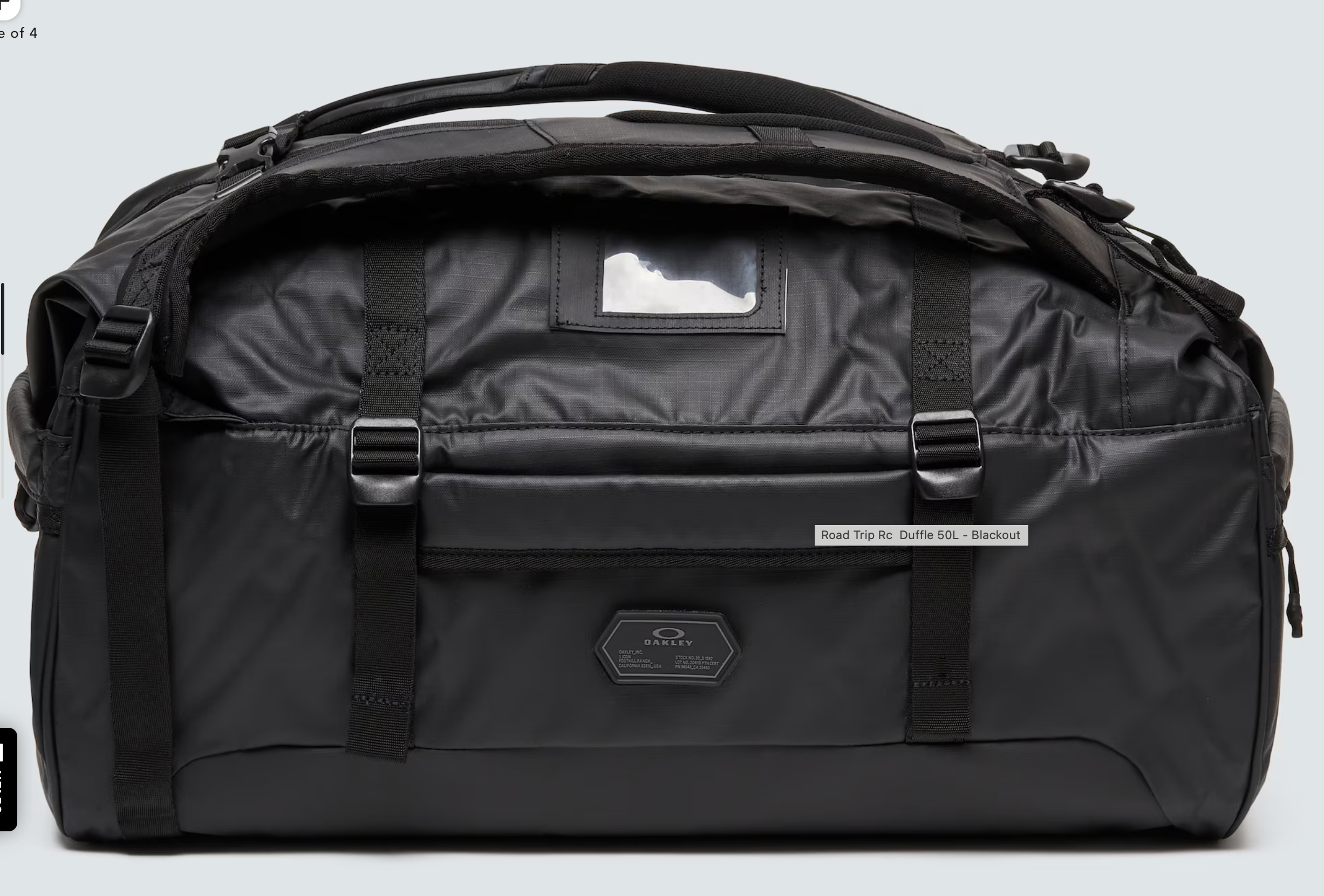 Road Trip Rc Duffle 50L - BLACKOUT -