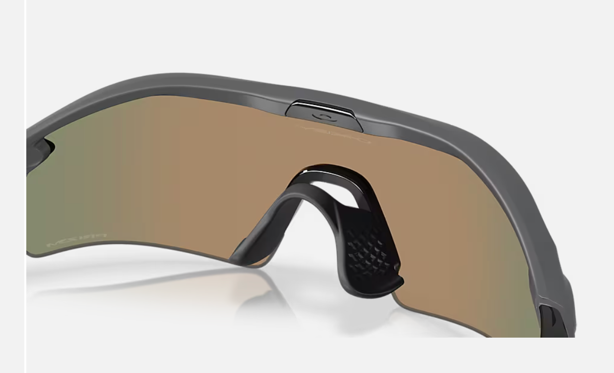 Oakley Radar Plate glasses -matte carbon prism ruby -