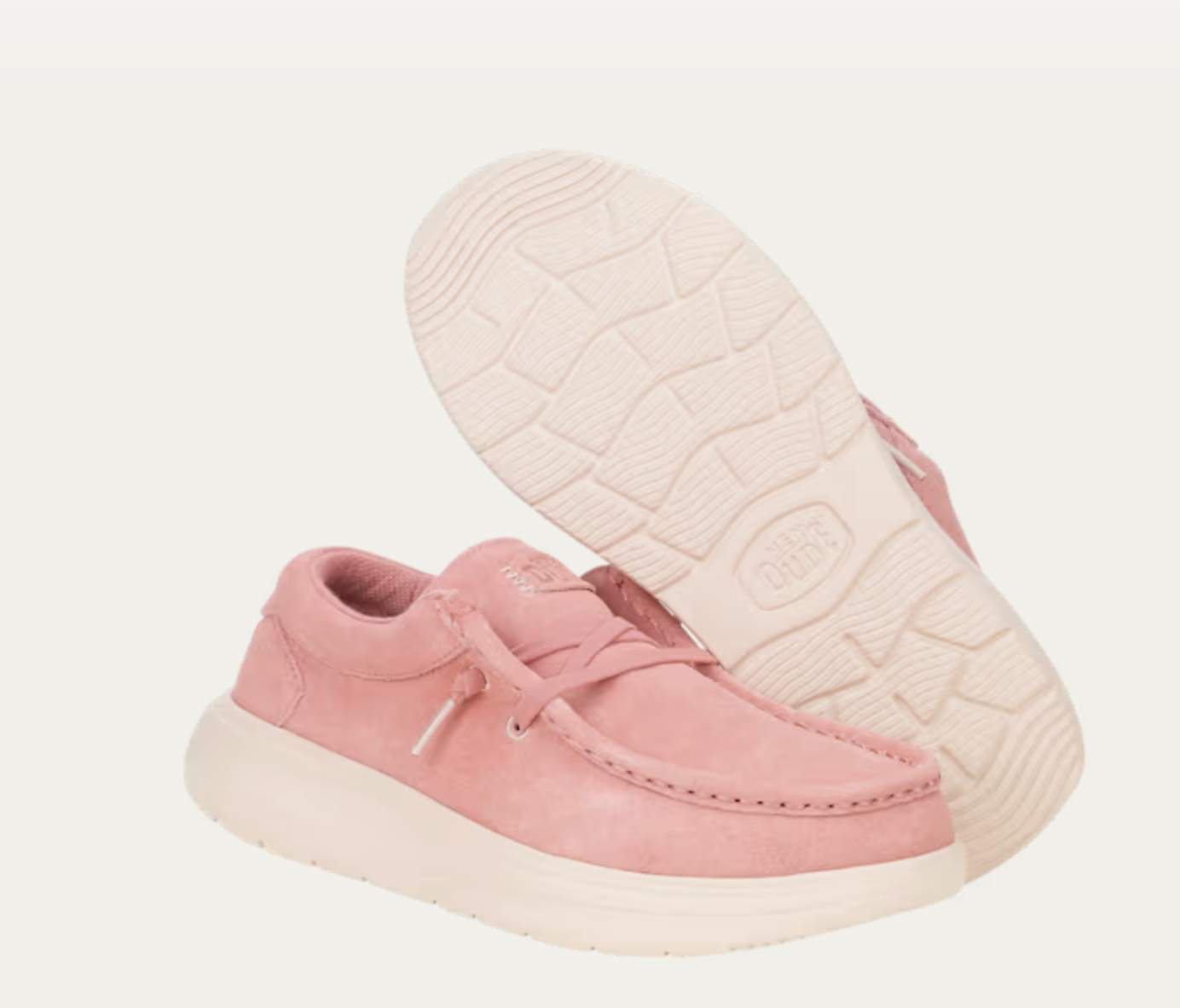 HEY DUDE Wendy COMF Suede - Rose -