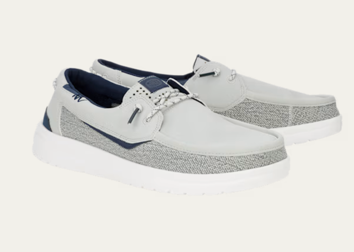 Scarpe Hey Dude Welsh Grip - Colore Blu, Taglia 44, Comode E Leggere