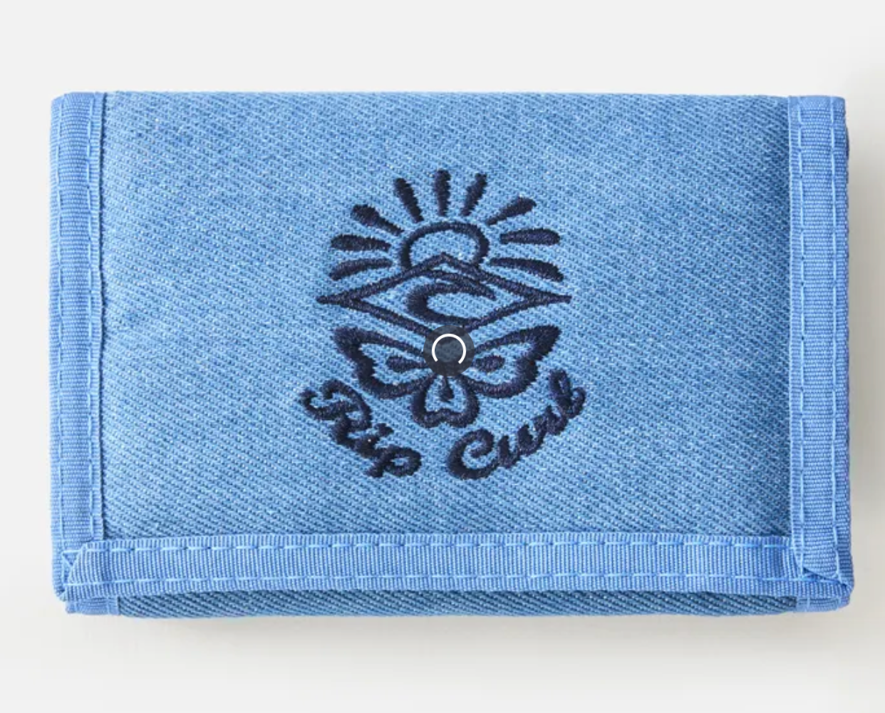Rip Curl Distressed Denim Wallet