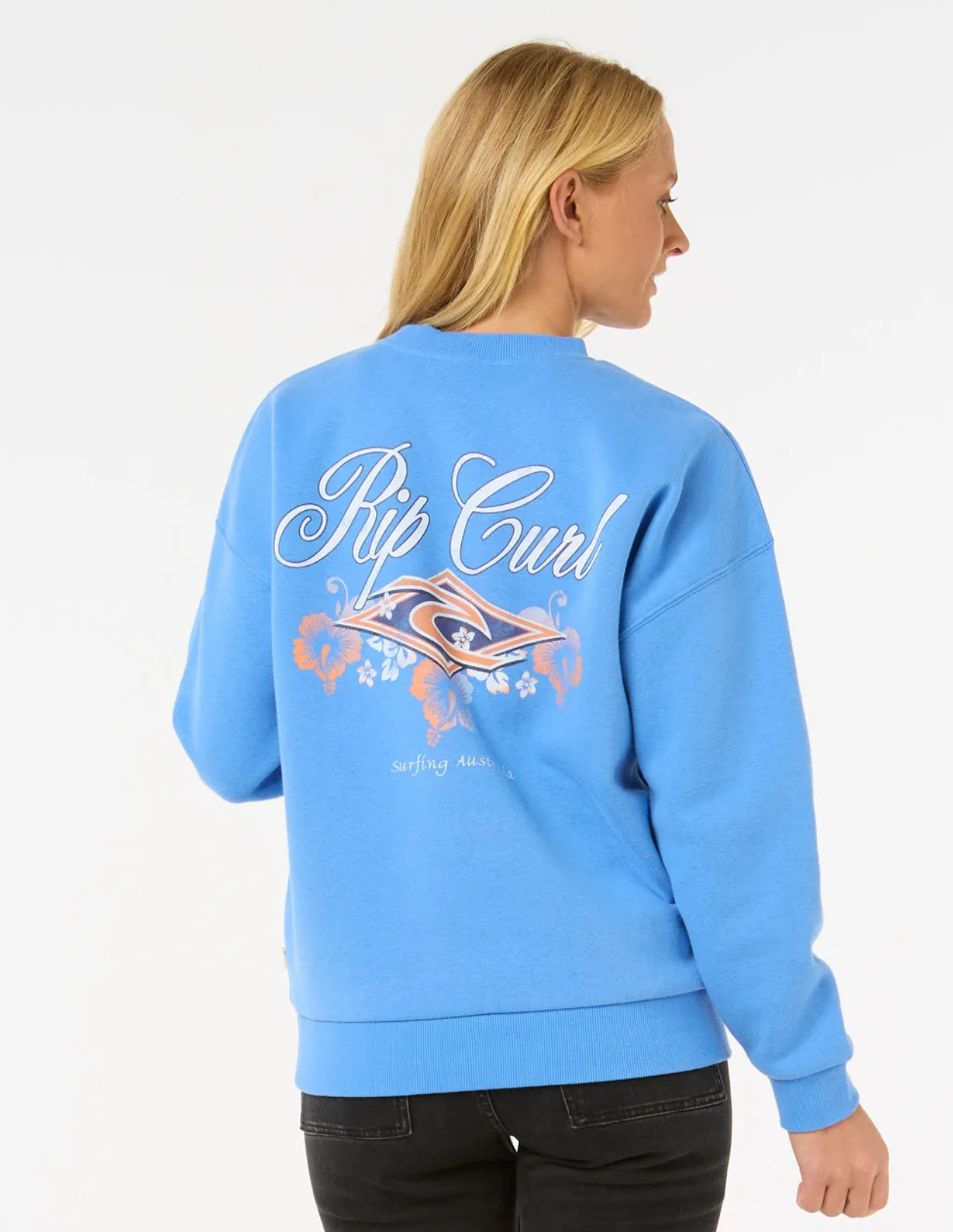 Rip Curl Hibiscus Diamond Heritage Crew Fleece